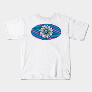 Fractal Flower Kids T-Shirt